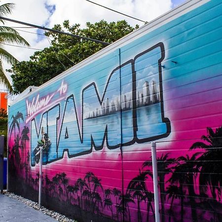Unique Miami Art Escape W/ Hottub, Arcade & Murals Exterior photo