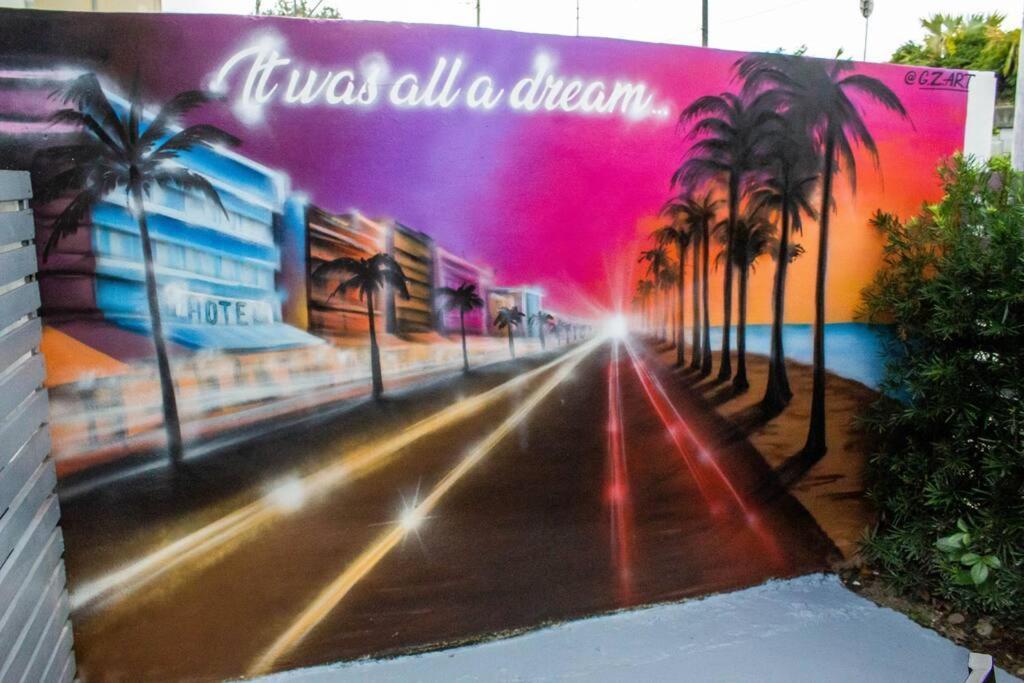 Unique Miami Art Escape W/ Hottub, Arcade & Murals Exterior photo