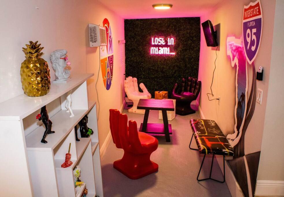 Unique Miami Art Escape W/ Hottub, Arcade & Murals Exterior photo